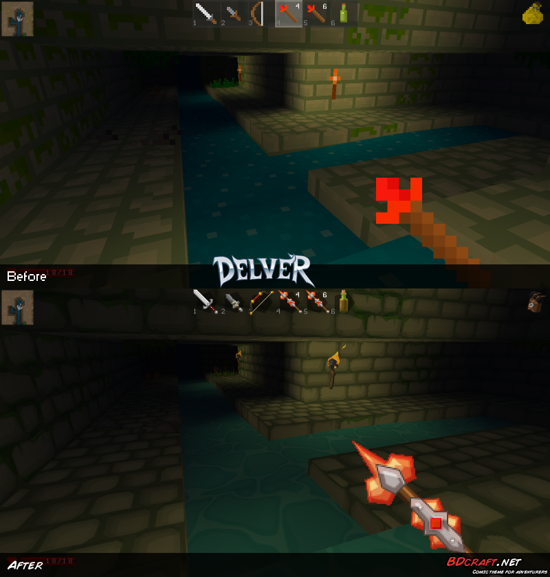 Delver Sewers Default / PureBDcraft